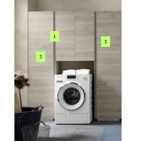 wall units and columns includes wash 08